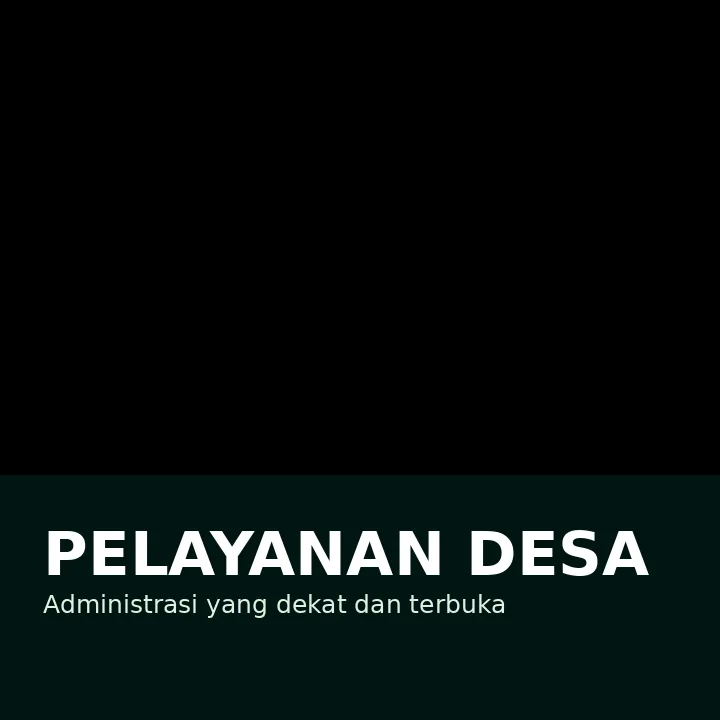Ilustrasi pelayanan Desa Merawang