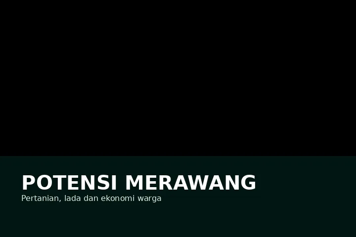 Ilustrasi Pertanian, UMKM dan Konektivitas Merawang
