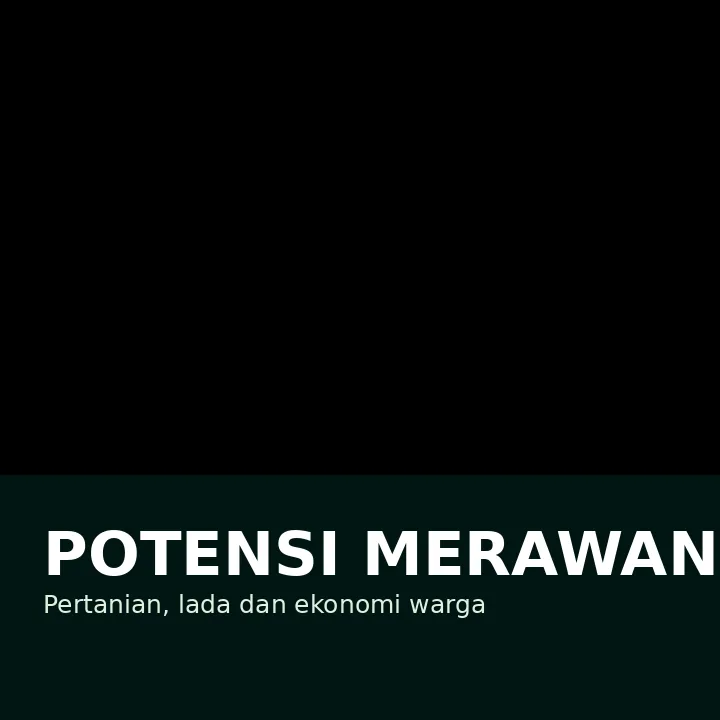 Ilustrasi Pertanian, UMKM dan Konektivitas Merawang